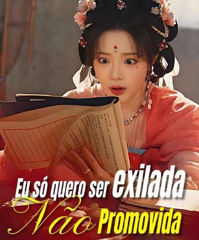 Capa da minisserie Eu Só Quero Ser Exilada, Não Promovida