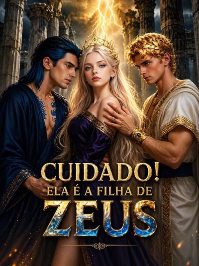Capa da minisserie Cuidado! Ela É a Filha de Zeus