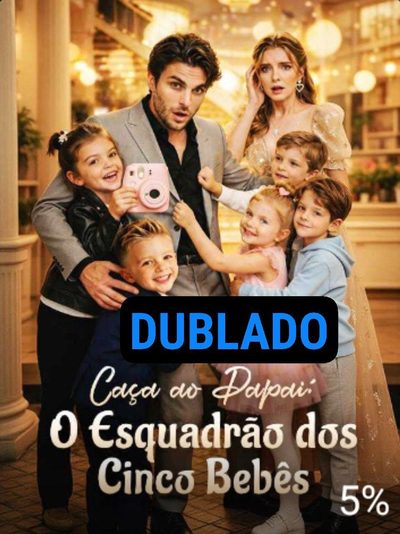 Capa da minisserie Caça ao Papai: Esquadrão dos Cinco Bebês