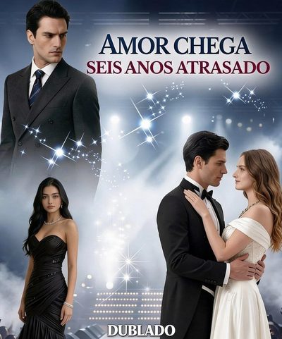 Capa da minisserie Amor Chega Seis Anos Atrasado