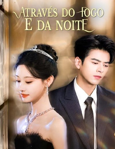 Capa da minisserie Através do Fogo e da Noite