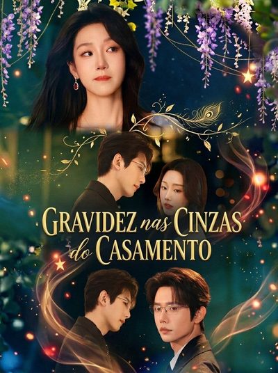 Capa da minisserie Gravidez nas Cinzas do Casamento