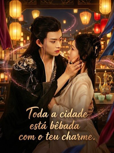 Capa da minisserie Toda a Cidade Está Bêbada com o Seu Charme