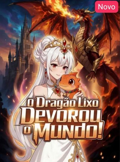 Capa da minisserie O Dragão Lixo Devorou o Mundo!