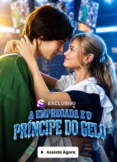 Capa da minisserie A Empregada e o Príncipe do Gelo