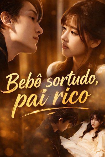 Capa da minisserie O Bebê Sortudo, Pai Rico