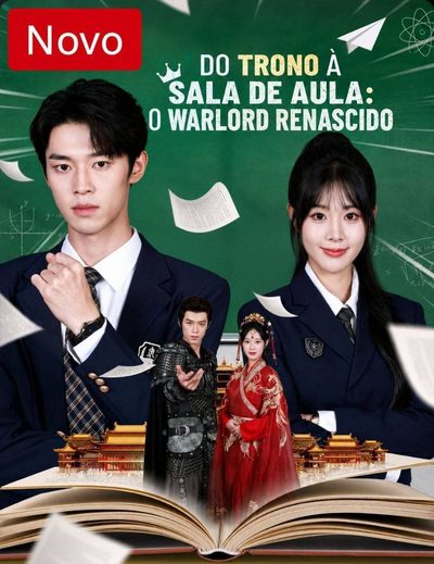 Capa da minisserie Do Trono à Sala de Aula o Warlord Renascido