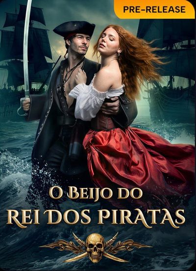 Capa da minisserie O Beijo do Rei dos Piratas