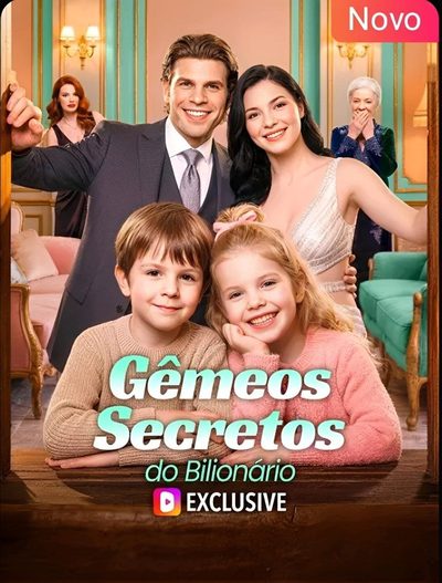Capa da minisserie Gêmeos Secretos do Bilionário