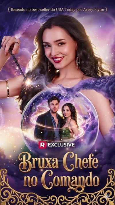 Capa da minisserie Bruxa Chefe no Comando