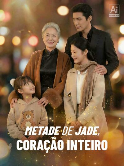 Capa da minisserie Metade de Jade, Coração Inteiro