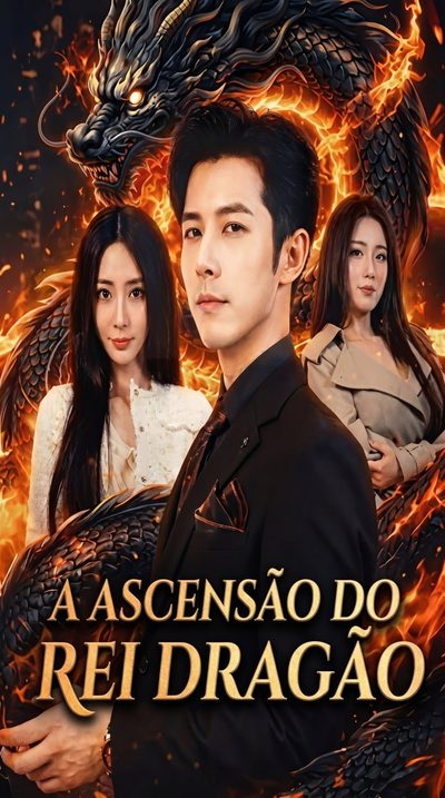 Capa da minisserie A Ascensão do Rei Dragão - Rise of the Dragon King