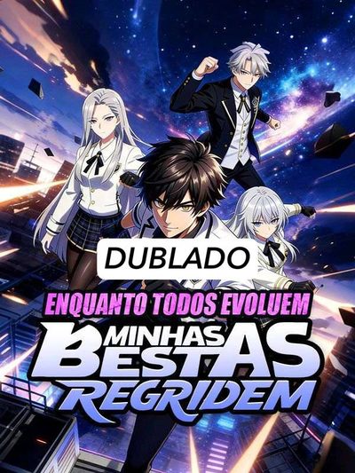 Capa da minisserie Enquanto Todos Evoluem Minhas Bestas Regridem