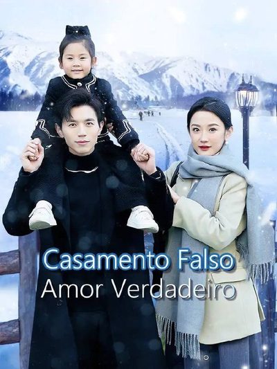 Capa da minisserie Casamento Falso Amor Verdadeiro