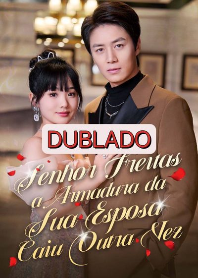 Capa da minisserie Senhor Freitas a Armadura da Sua Esposa Caiu Outra Vez