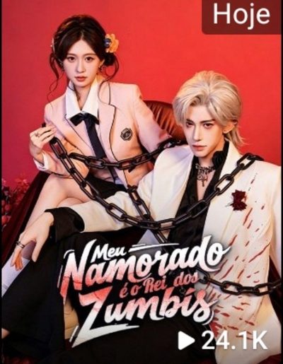 Capa da minisserie Meu Namorado É o Rei dos Zumbis