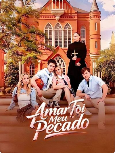 Capa da minisserie Amar Foi Meu Pecado