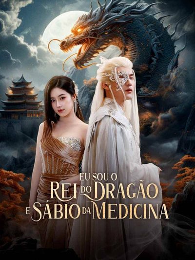 Capa da minisserie Eu Sou o Rei do Dragão e Sábio da Medicina