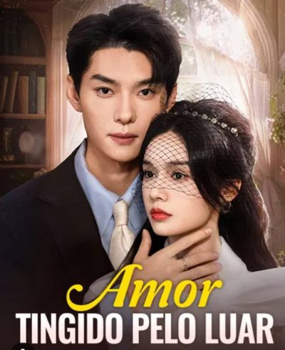 Capa da minisserie Amor Tingido Pelo Luar