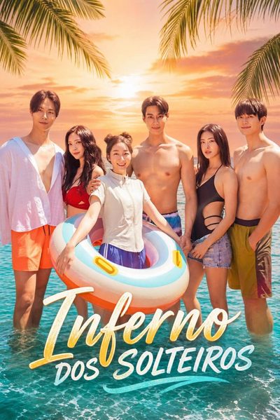 Capa da minisserie Inferno dos Solteiros Virgin Love Hell
