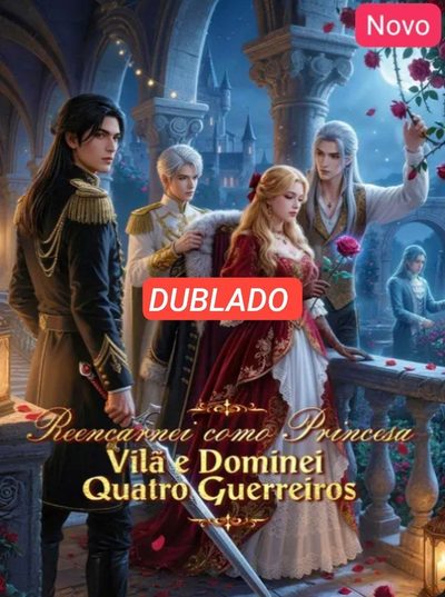 Capa da minisserie Reencarnei Como Princesa Vilã