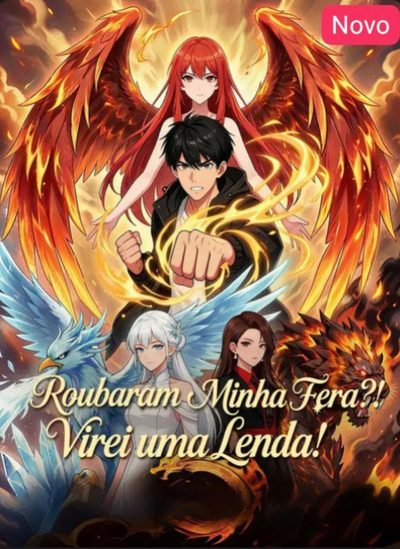 Capa da minisserie Roubaram Minha Fera?! Virei