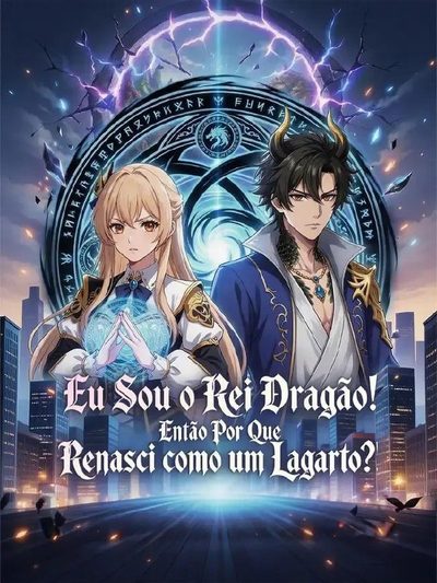 Capa da minisserie Eu Sou o Rei Dragão! Então por que Renasci Como Um Lagarto?