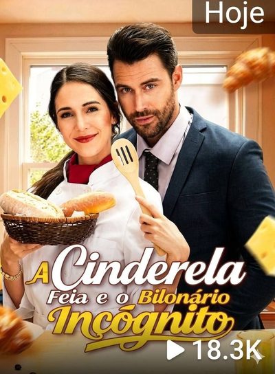 Capa da minisserie A Cinderela Feia e o Bilionário Inçógnito
