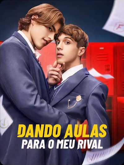 Capa da minisserie Dando Aulas para o Meu Rival