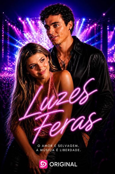Capa da minisserie Luzes Feras