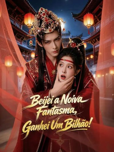 Capa da minisserie Beijei a Noiva Fantasma, Ganhei Um Bilhão!