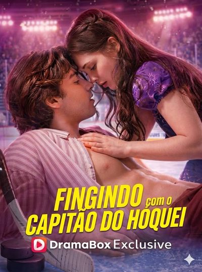 Capa da minisserie Fingindo com o Capitão do Hóquei