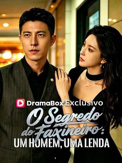 Capa da minisserie O Segredo do Faxineiro: Um Homem, uma Lenda