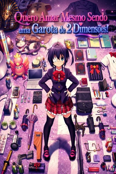 Capa da minisserie Uma Garota, Muitas Ilusões e Um Romance Totalmente Fora do Normal!
