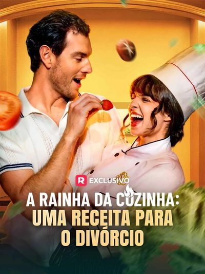 Capa da minisserie A Rainha da Cozinha uma Receita para o Divórcio