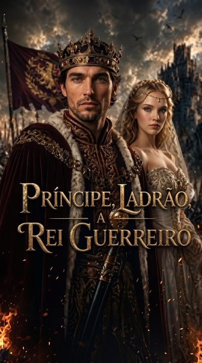 Capa da minisserie Príncipe, Ladrão, a Rei Guerreiro - Prince, Thief, To Warrior King