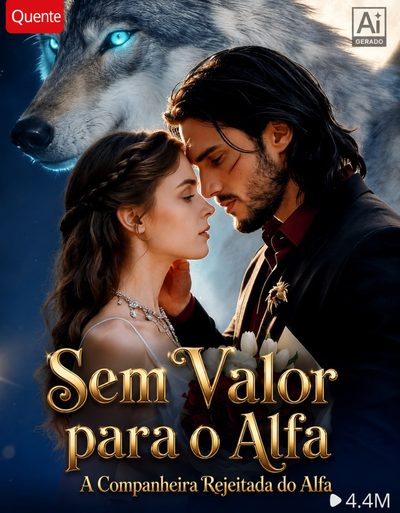 Capa da minisserie Sem Valor para o Alfa: a Companheira Rejeitada do Alfa