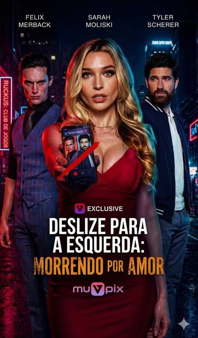 Capa da minisserie Deslize para a Esquerda: