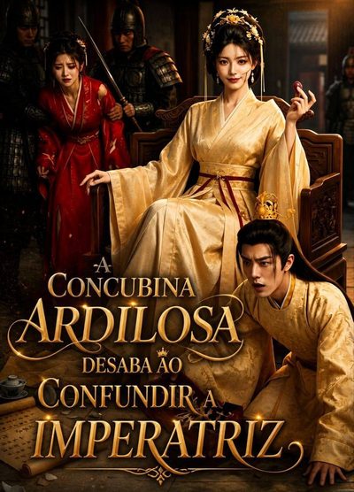 Capa da minisserie A Concubina Ardilosa Desaba ao Confundir a Imperatriz
