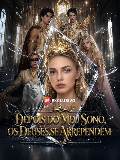 Capa da minisserie Depois do Meu Sono os Deuses Se Arrependem