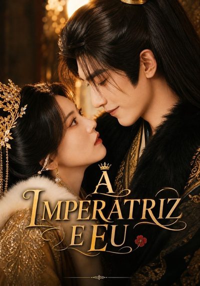 Capa da minisserie A Imperatriz e Eu