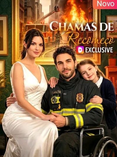 Capa da minisserie Chamas de Recomeço