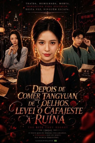 Capa da minisserie Depois de Comer Tangyuan de Joelhos Levei o Cafajeste a Ruína
