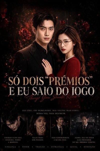 Capa da minisserie Só Dois Prêmios e Eu Saio do Jogo