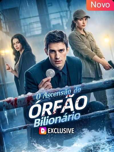 Capa da minisserie Ascensão do Orfão Bilionário