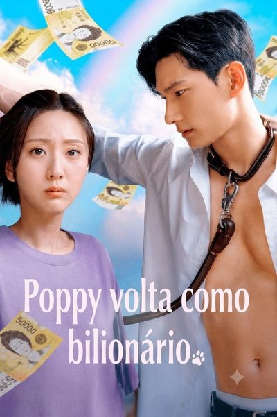 Capa da minisserie Popy Volta Como Bilionário