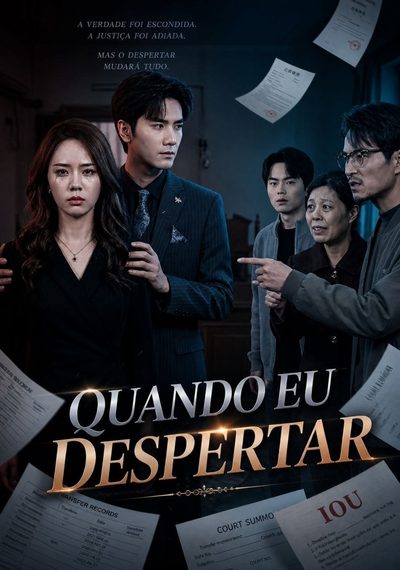 Capa da minisserie Quando Eu Despertar