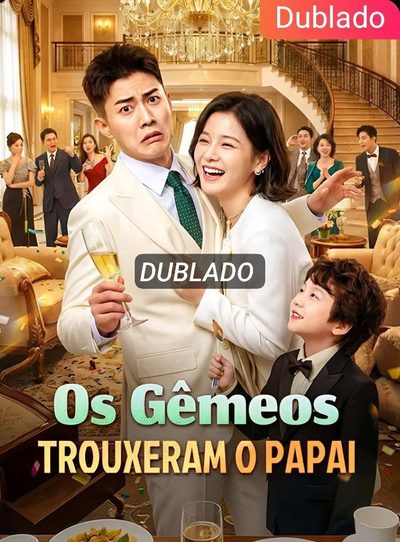 Capa da minisserie Os Gêmeos Trouxeram o Papai