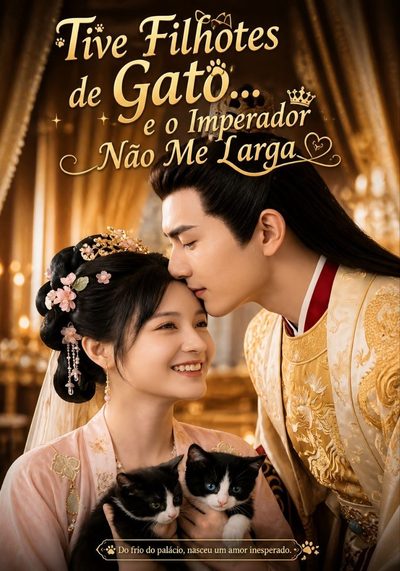 Capa da minisserie Tive Filhotes de Gato… e o Imperador Não Me Larga