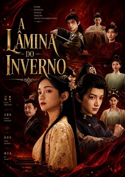 Capa da minisserie A Lâmina do Inverno